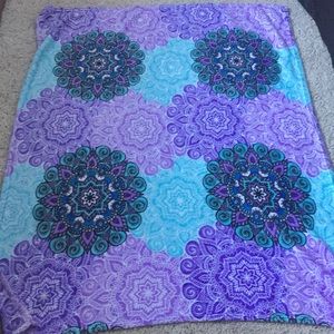 Soft Boho throw blanket